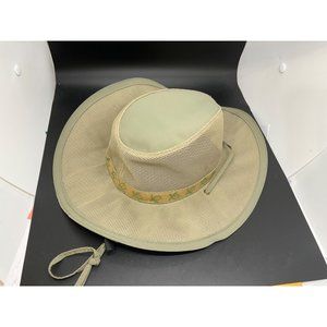 DPC Dorfman Pacific Co Authentic Mens Vented Mesh Fishing Outdoor Hat Size M